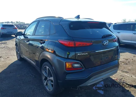 2020 Hyundai Kona Limited из США, поврежденный, VIN KM8K3CA58LU514974